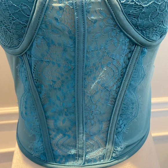 No brand, no name, boustier/corset, blue, perfect condition, never worn, size … - Picture 4 of 4